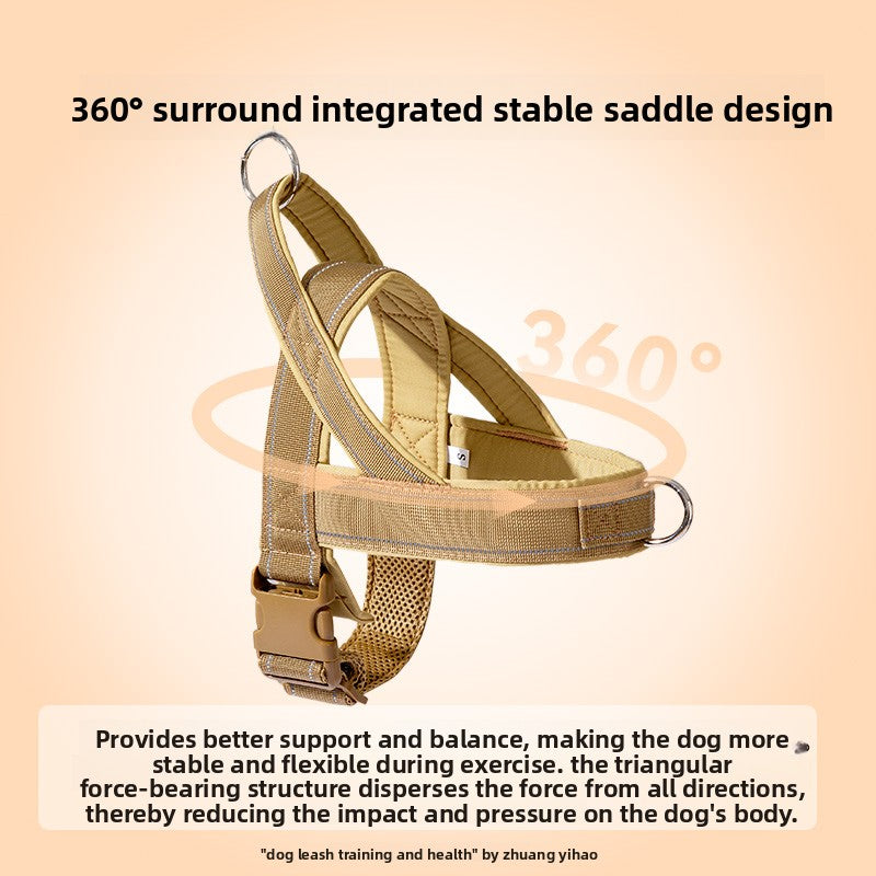 Tactical Dog Harness with Collar