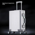 Aluminum Magnesium Alloy Travel Suitcase with TSA Lock