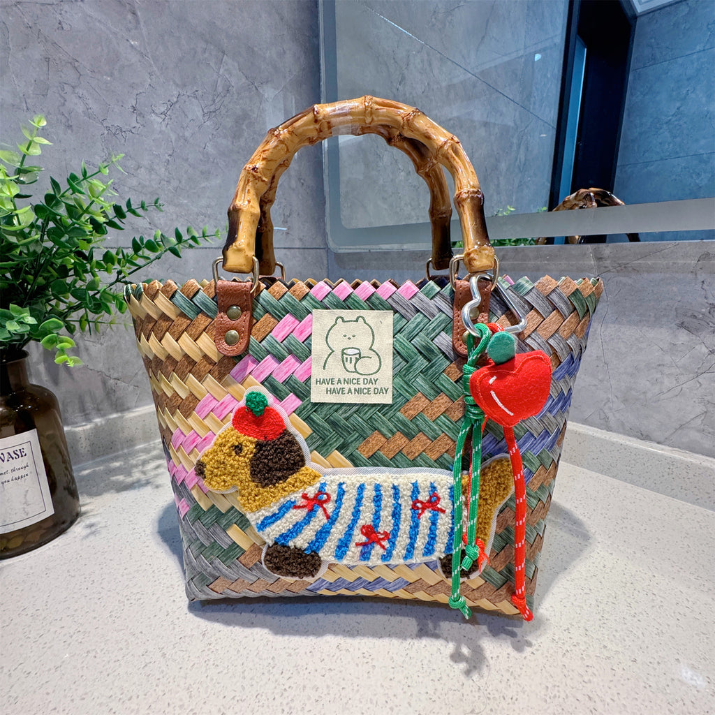 Retro Woven Bag