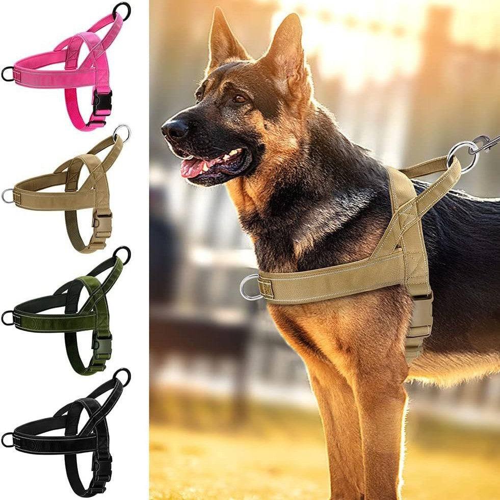 Tactical Dog Harness with Collar