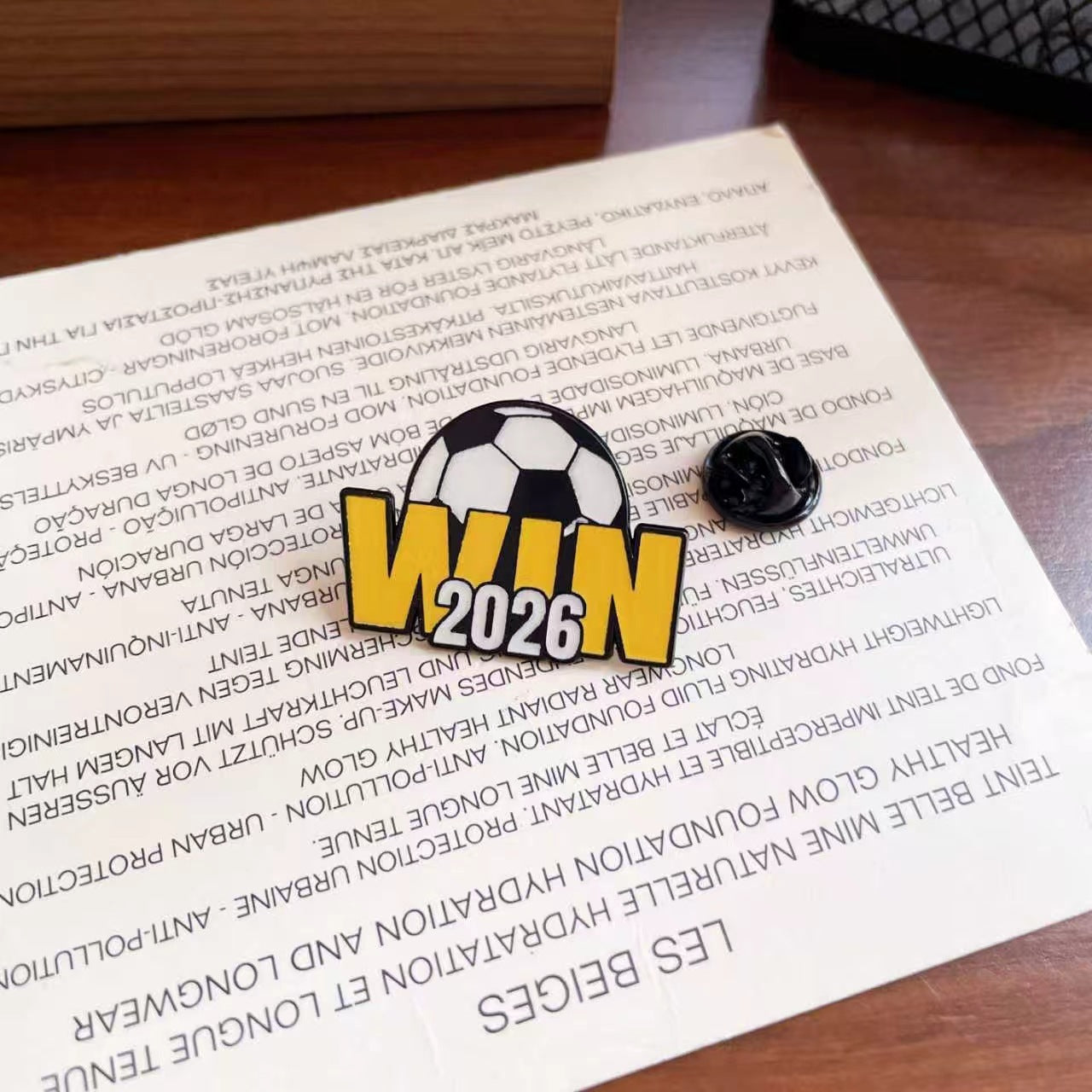 2026 World Cup Commemorative Metal Pin