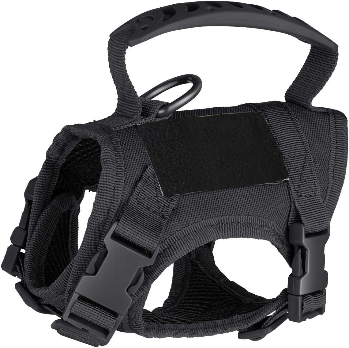Adjustable Tactical Pet Harness with Leash