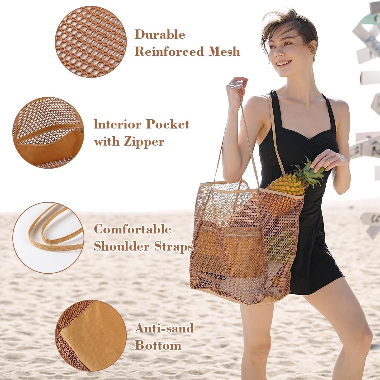 Folding Beach Bag
