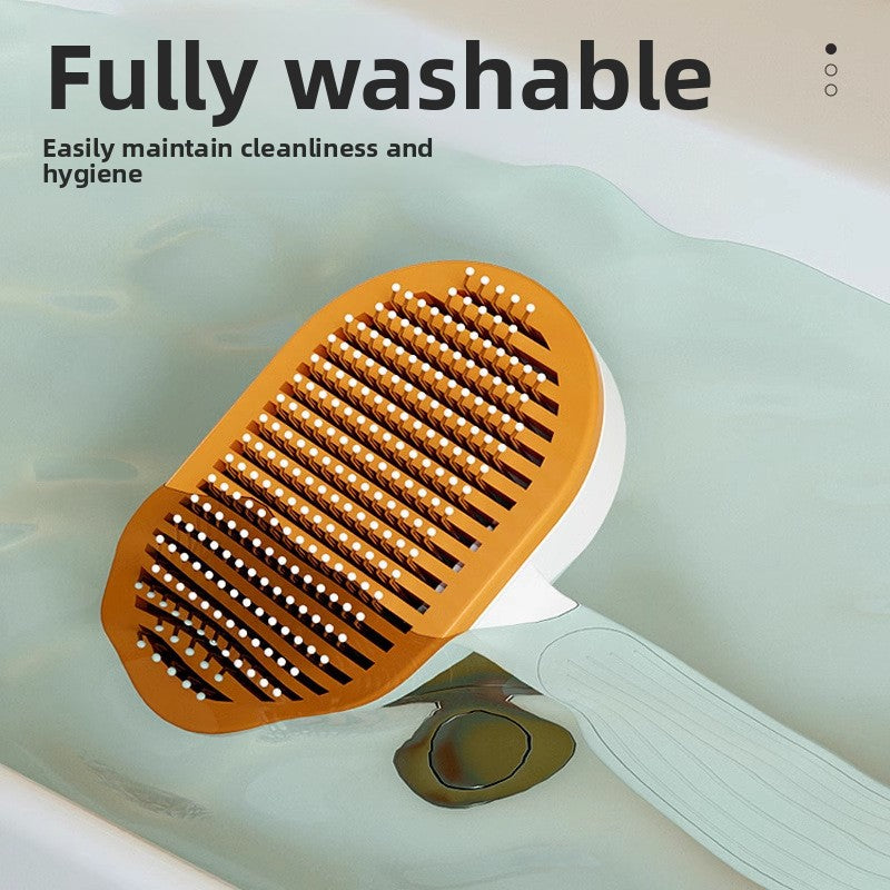 Self-Cleaning Pet Comb for Cats and Dogs