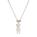 Boy and girl pendant