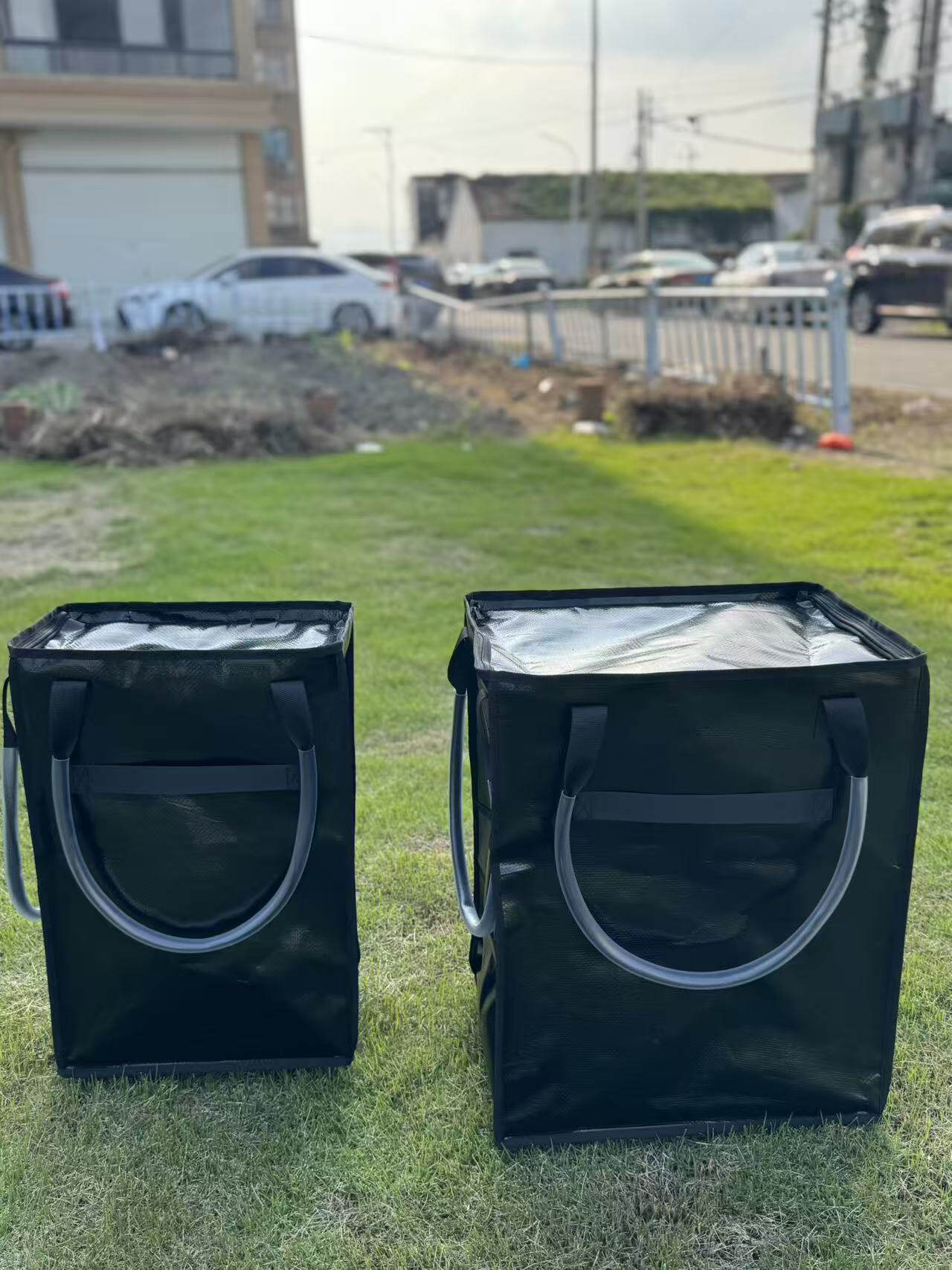 Foldable Wheeled Trolley Bag with Waterproof Pockets