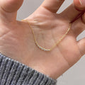S925 Silver Smile Diamond Necklace