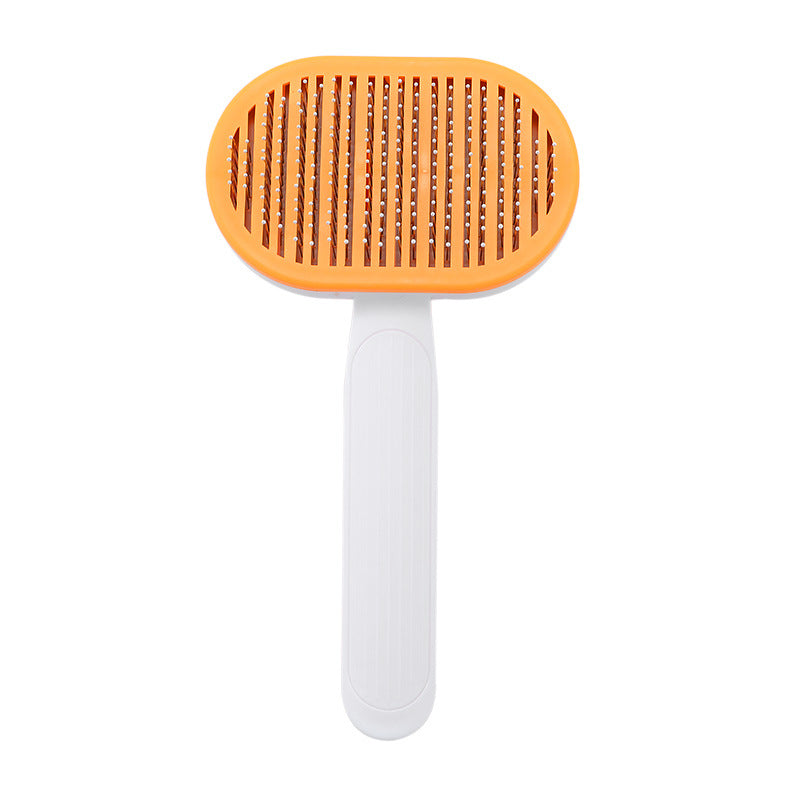 Self-Cleaning Pet Comb for Cats and Dogs
