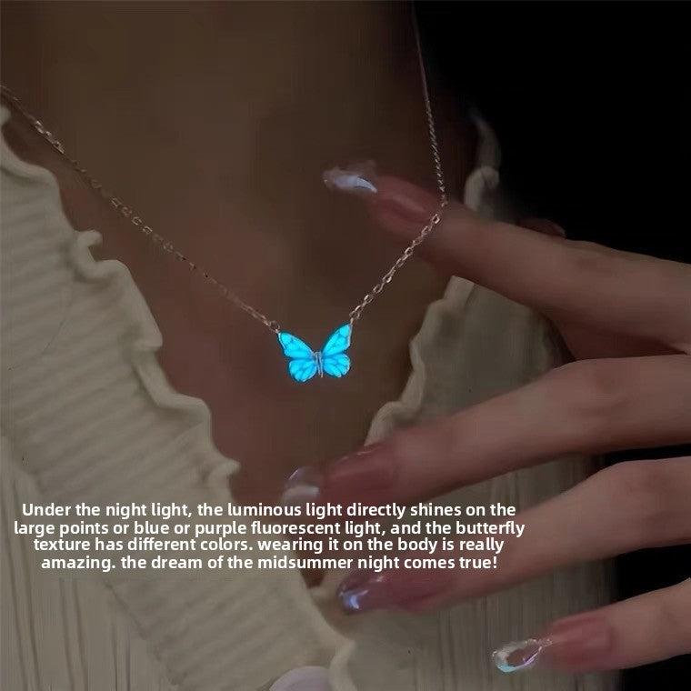 Butterfly Luminous Necklace