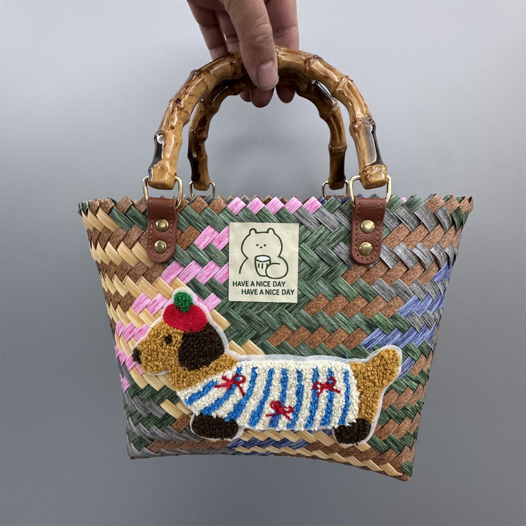 Retro Woven Bag