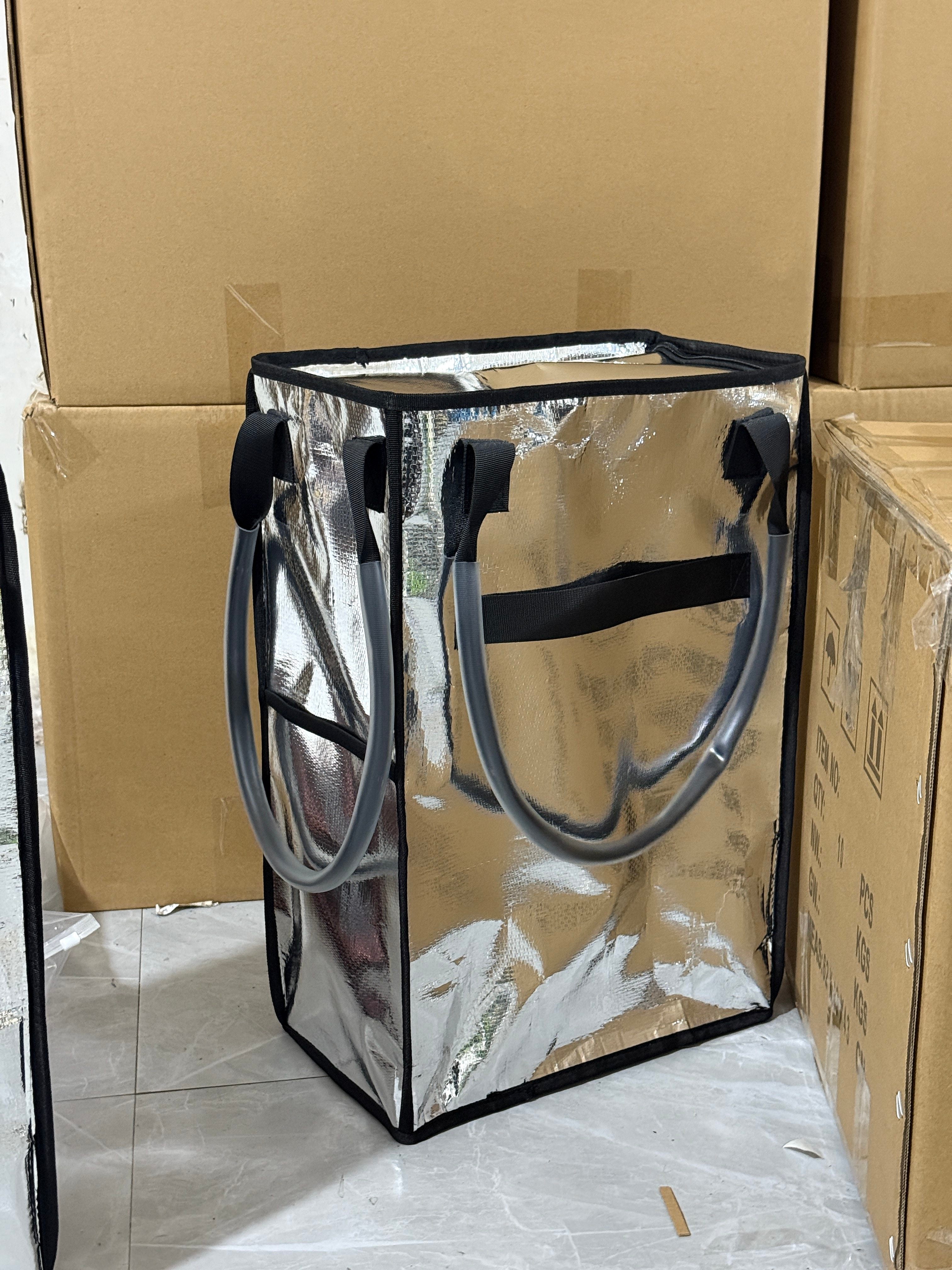 Foldable Wheeled Trolley Bag with Waterproof Pockets