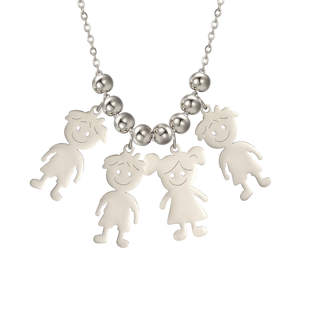 Boy and girl pendant