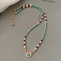 Turquoise Beaded Necklace