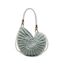 Hand-Woven Conch Shell Crossbody Bag
