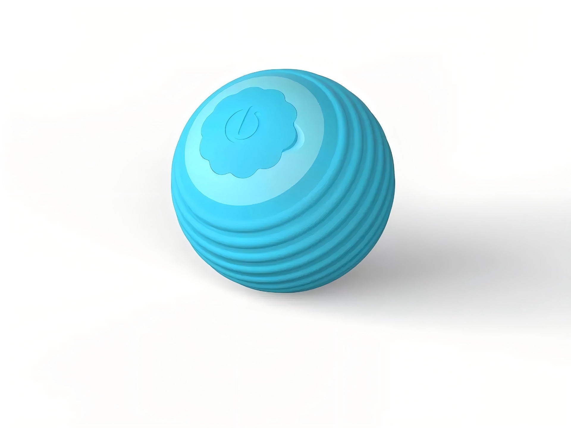 Interactive Silicone Pet Toy Ball with Rope