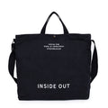 Canvas shoulder bag