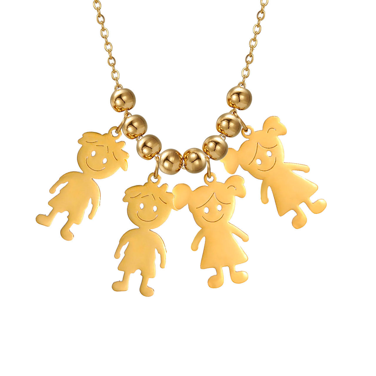 Boy and girl pendant